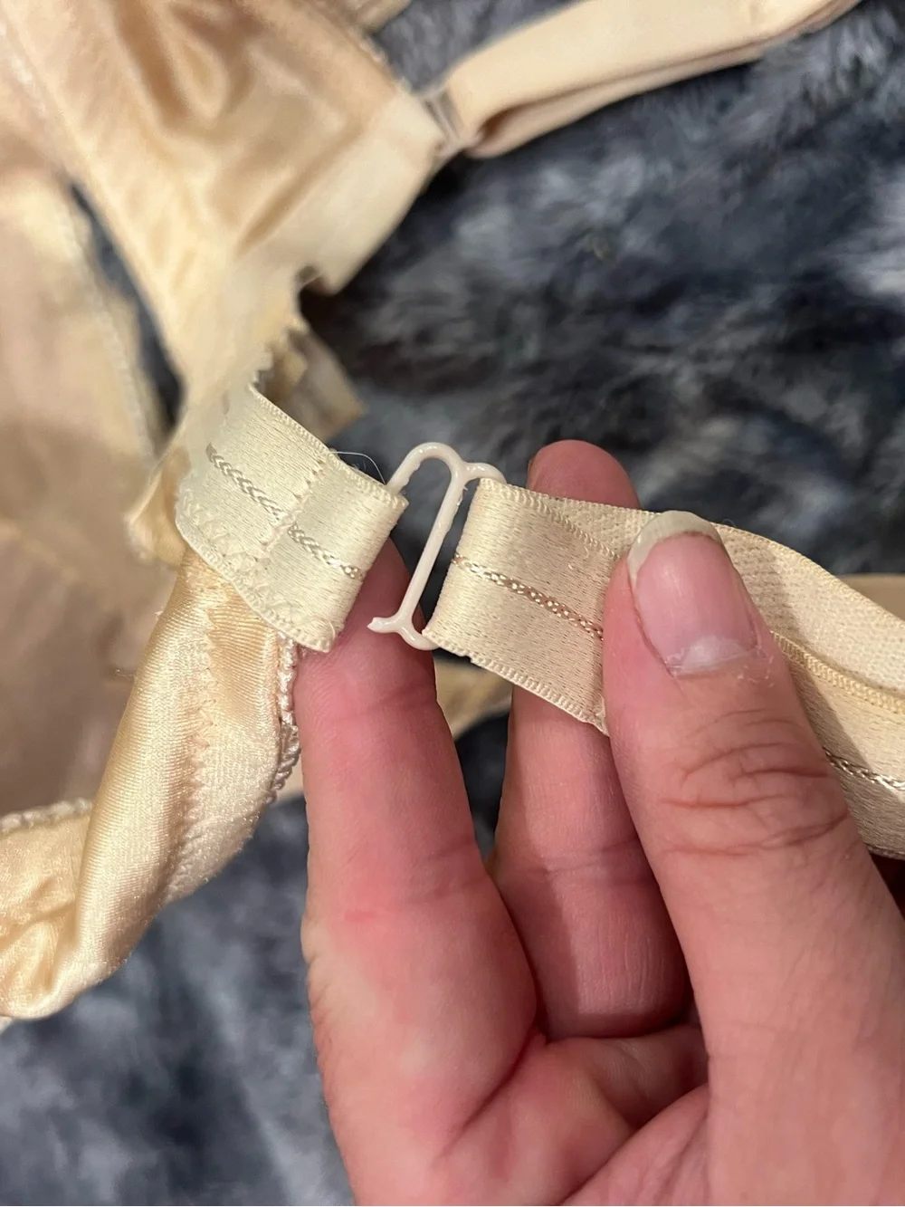 Soft Lace Nude Bra - Comfortable Everyday Support